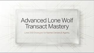 Lone Wolf Transact Command Edition: Advanced Training