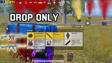 Drop weapons ONLY challenge! | PUBG MOBILE
