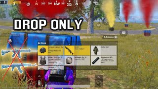 Drop weapons ONLY challenge! | PUBG MOBILE
