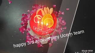 Ucom digital 3rd anyversary celebration