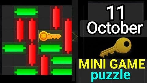 11th October Hamster Kombat Daily Mini-Game Puzzle Solved #hamstercombat#minigame#puzzle#live#video