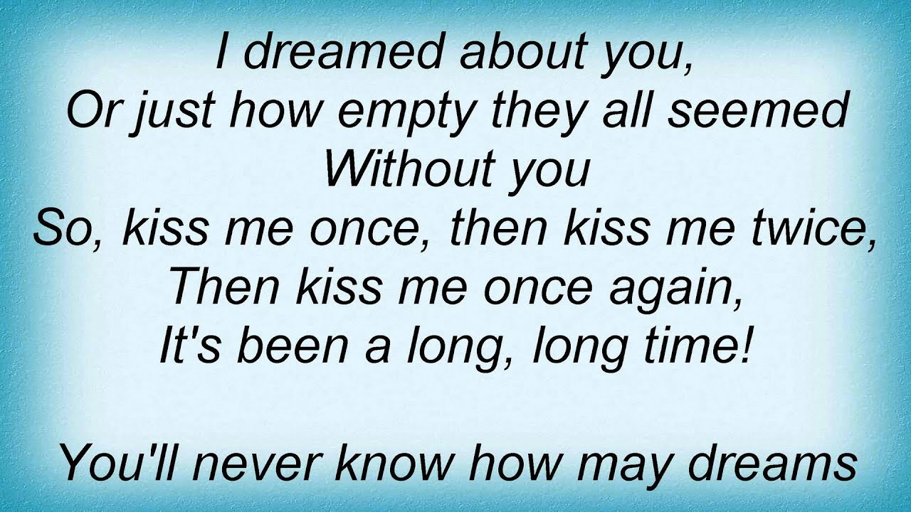 17509 Perry Como ItвЂ_s Been A Long, Long Time Lyrics YouTube