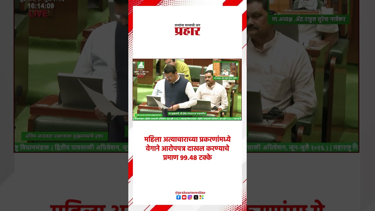 Devendra Fadnavis | महिला अत्याचाराच्या प्रकरणांमध्ये आरोपपत्र दाखल करण्याचे प्रमाण 99.48 टक्के