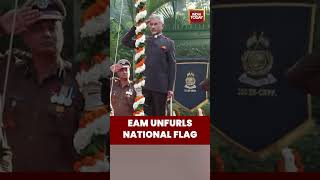 EAM Dr S Jaishankar Hoists National Flag At Delhi Residence | Republic Day 2026