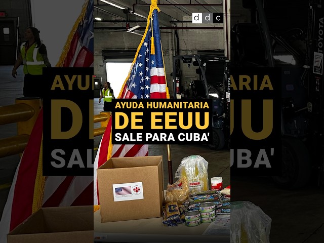 EUU envía a Cuba el primer cargamento de la ayuda humanitaria de 100 millones de dólares