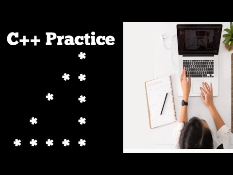 #53 C++ Programming Questions Practice : Star Pattern 29