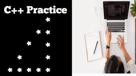 #53 C++ Programming Questions Practice : Star Pattern 29