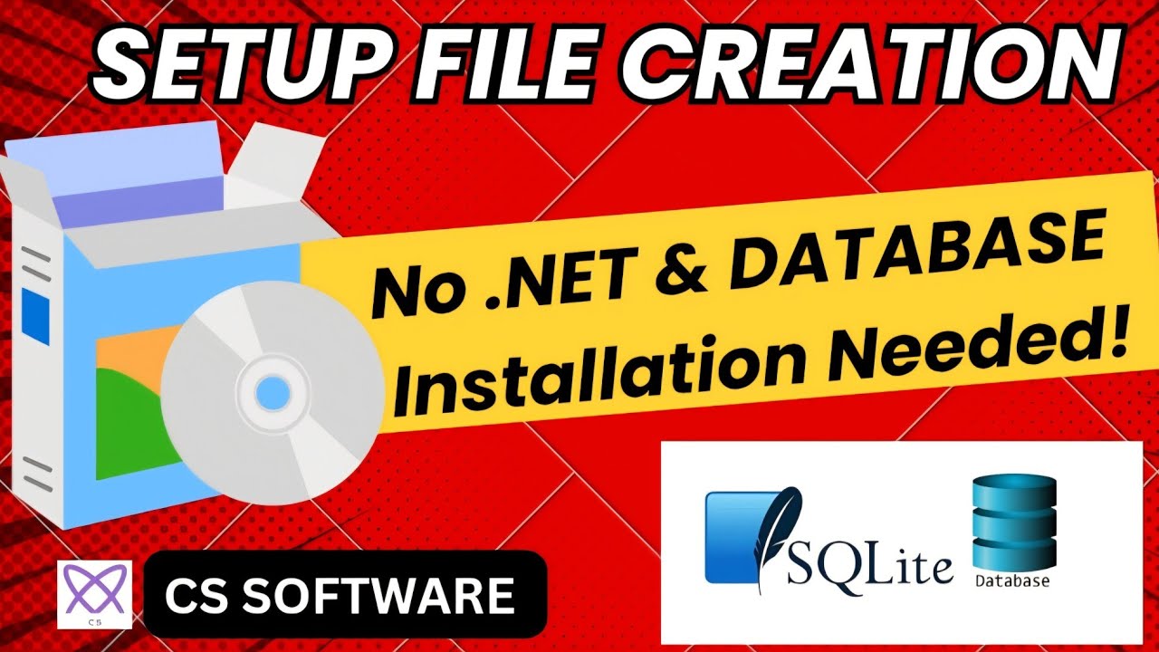 Создание установщика (.exe) для приложения WinForms с базой данных SQLite | Руководство по Visual...