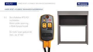HARDE RESET of dubbele spanningsonderbreking " RTS IO motor" met afstellingskabel screenshot 4