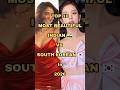 Top 10 Most Beautiful Indian Vs south korean Actress In 2026 #indian #southkorea #actress #shorts