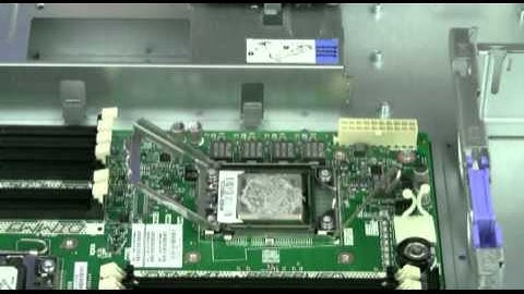 IBM System x3630 M3 - FRU - Remove CPU and Heatsink