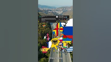 The Top Comment changes Europe Part 4 #countryballs #europe #history #map #mapping