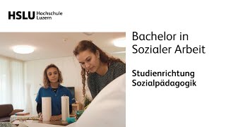 Bachelor of Science in Sozialer Arbeit: Vertiefungsrichtung Sozialpädagogik