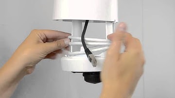 Mounting tip: Pendant mount of an AXIS M3007 Network Camera