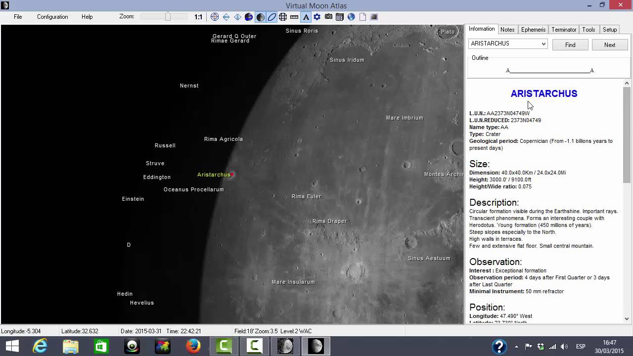 download virtual moon atlas download virtual moon atlas