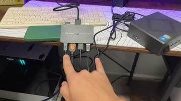 ABLEWE KVM Switch, Aluminum KVM Switch HDMI,USB Switch Review