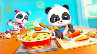 Baby Panda: Cooking Party - Tooth - Friendly Yummy and Fun! - Useful Cartoon - Babybus Games screenshot 1