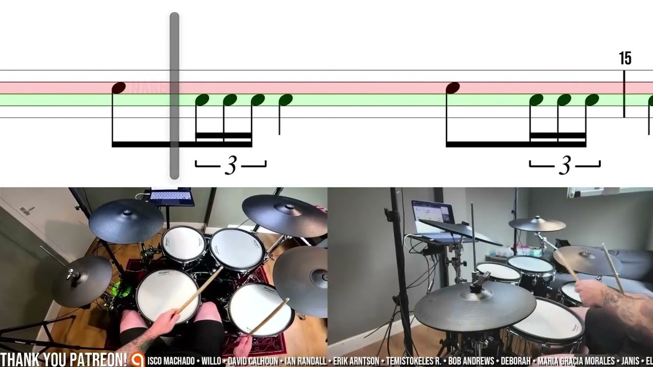 🥁 Believer - Imagine Dragons - Beginner Version (Medium)