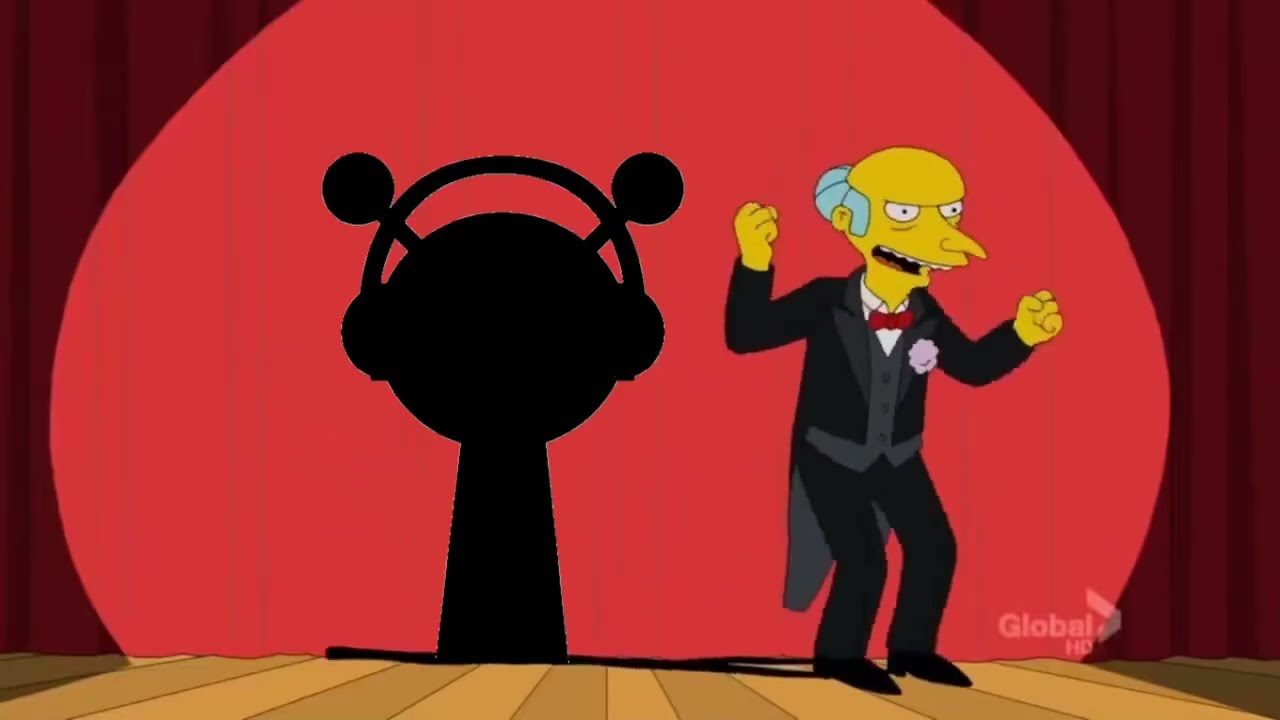 Pibby Bluey Ohio But With Fandoms #thesimpsons #pibbyblueyohio #fandom #mrburns