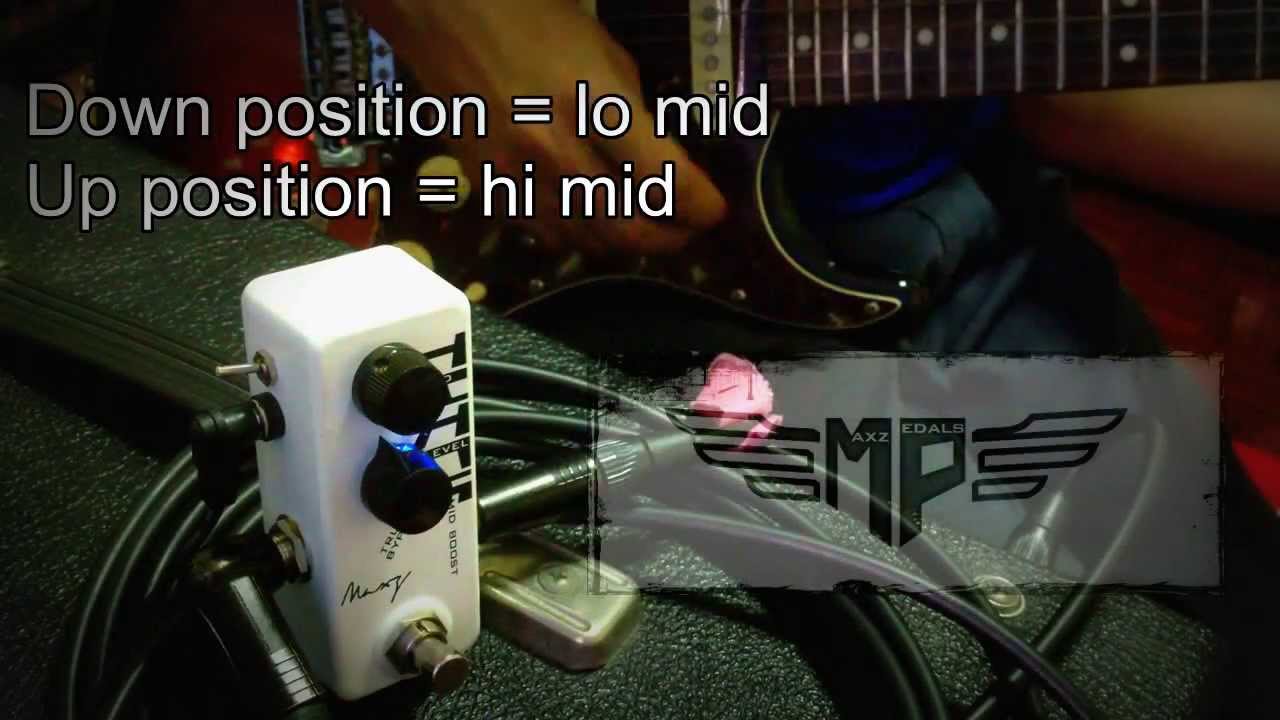 THICK mid boost / pickup booster w/ Squier Classic Vibe 60 [HD] w/ English sub