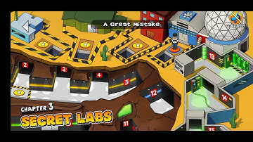 robbery Bob I chapter 3 l secret lab l The great mistake l for beginners l #bestgamers