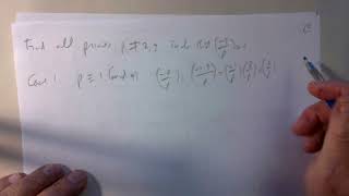 Number Theory - Lecture 28 - Final exam review