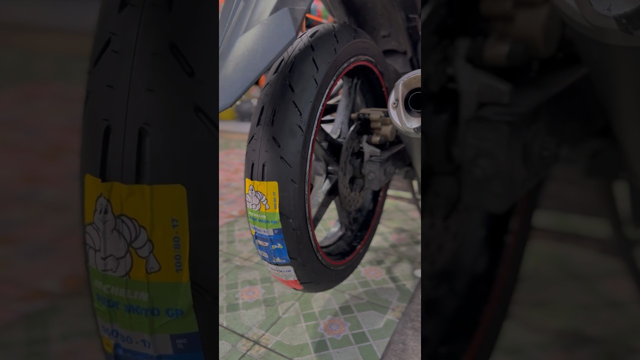 Ban Michelin pilot moto gp 100/80-17 di motor vixion new | Djoyo ban 