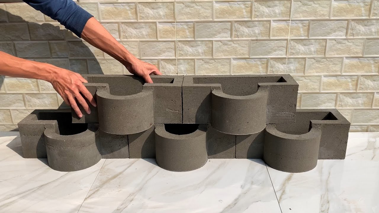 DIY Cement Ideas Tips / Making flower pots / Garden decoration YouTube