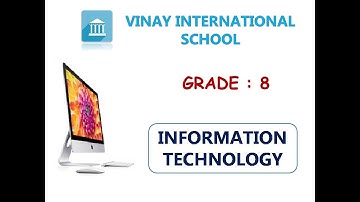Grade - 8 : IT : Lesson 7 Internet Services and Cyber Crime (Part 1)