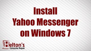 How To Install Yahoo Messenger on Windows 7 screenshot 4