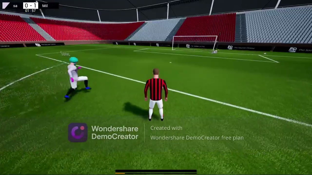 Pro soccer online gameplay