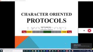 Character oriented protocols