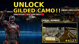 MW4 Preorder Event! Unlock camos and place in the top 100k EASY GUIDE!