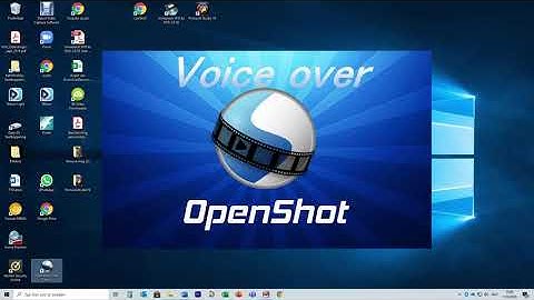 2020 1001 How to voice over a video using OpenShot v1