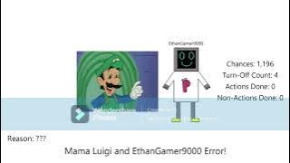 My Massive Longest Mama Luigi and EthanGamer9000 Error (Part 1)