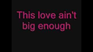 Video thumbnail of "Hayden Panettiere This Love Ain't Big Enough lyrics"