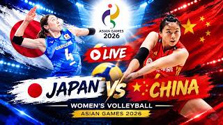 Full SET 3 | 🔴FINAL GOLD MEDAL | JAPAN 🇯🇵 VS CHINA 🇨🇳 LIVE SCORE MATCH WOMEN'S VOLLEYBALL ASIAN GAME Guide