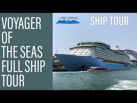 Video: Royal Caribbean Internationals Voyager Of The Seas Cruise Ship