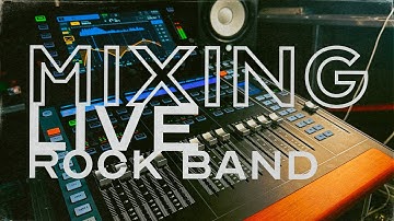 How to Mix a Live Rock Band on the Behringer Wing COMPACT (Full Mix Walkthrough)