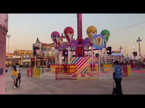 رحلتي الي القرية العالمية دبي 15 Global Village Dubai Play Court 