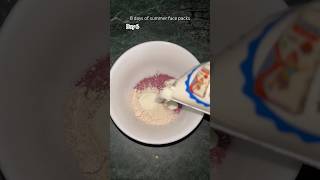 Purple Glow Face Pack 💜 | Rose + Oats + Dahi Magic ✨