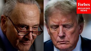 'Nobody Is Above The Law': Chuck Schumer Reacts To Guilty Verdict In Trump Hush Money Case