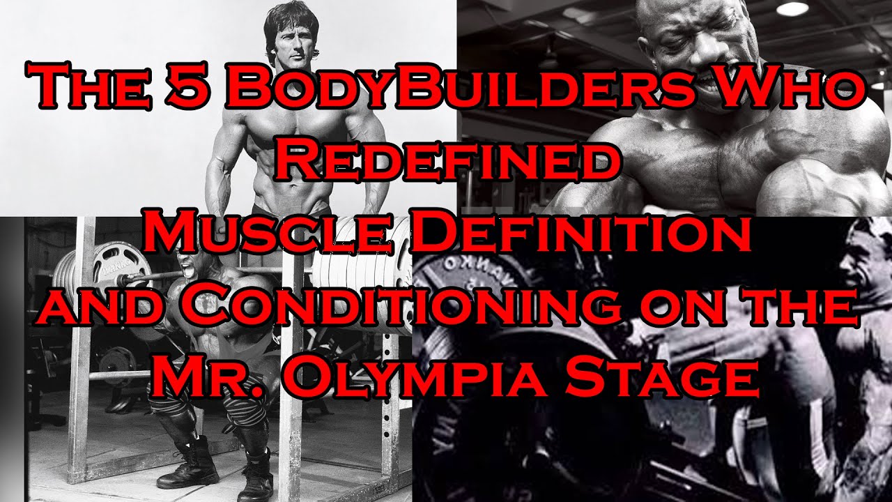 The 5 Bodybuilders Who Redefined Muscle Definition and Conditioning on the Mr. Olympia Stage