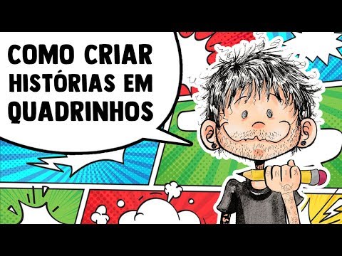 Vídeo: Como Desenhar Quadrinhos