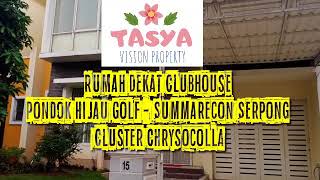 Rumah Dekat Clubhouse Pondok Hijau F Gading Serpong