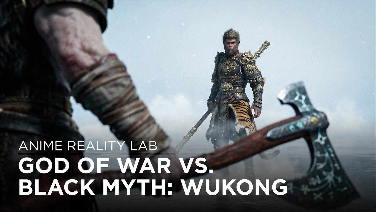 God of War vs. Black Myth: Wukong - The Ultimate AI Battle | 戰神奎爺 vs 黑神話悟空:東西方最強神祇的史詩對決!