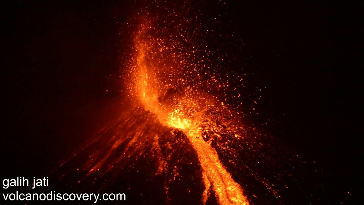 Anak Krakatau on its Paroxysmal Eruption  YouTube