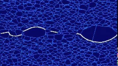 Recrystallisation at a Transition Band