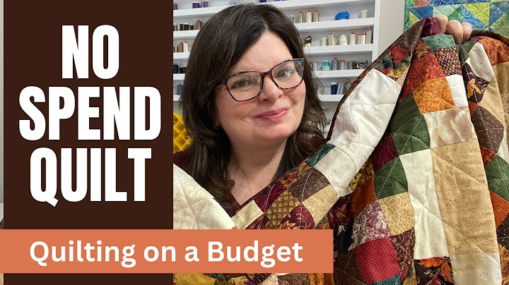 Scrap Quilt Challenge: Let's Make A No Spend Quilt!