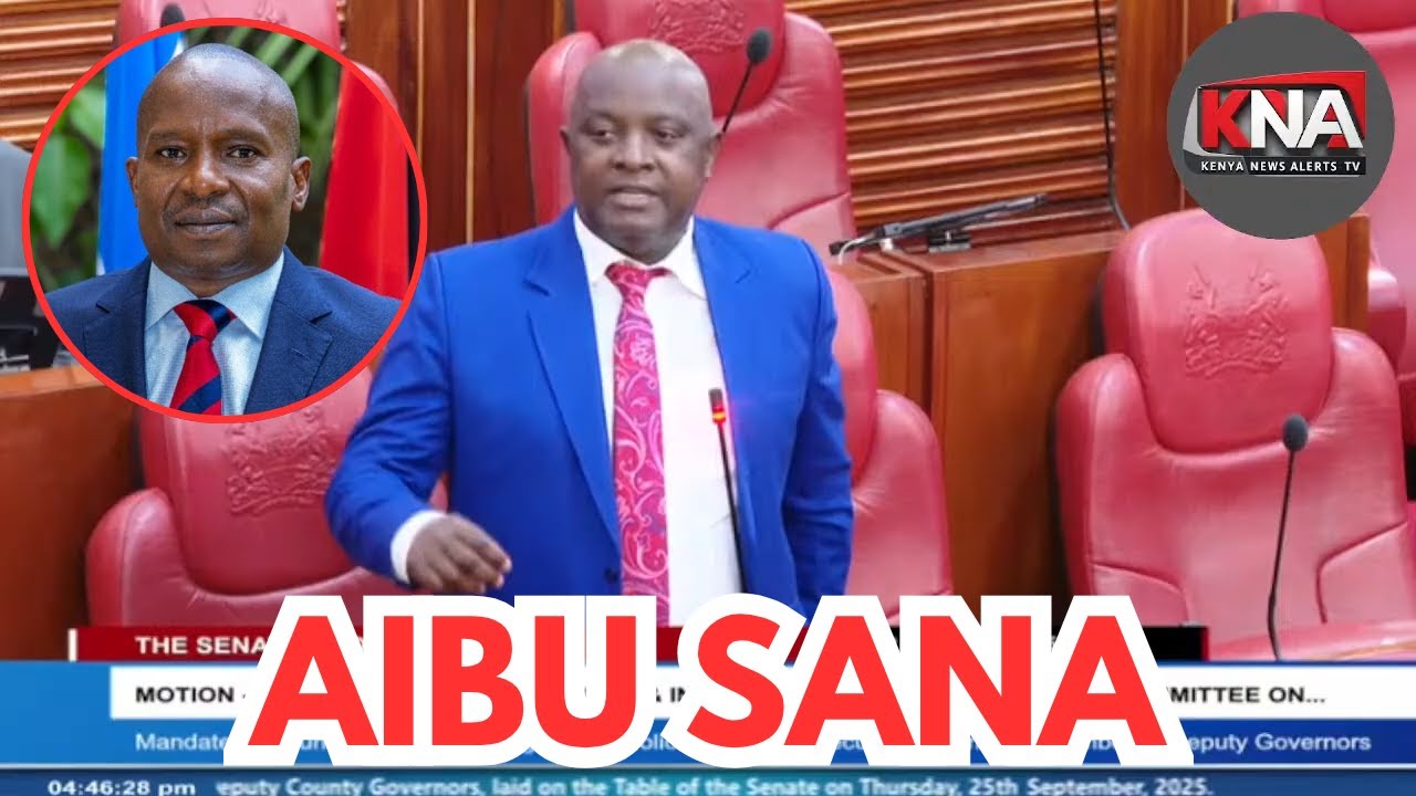 ''DP KINDIKI SEEM NOT TO BE HAVING SUBSTANTIVE POWERS,'' SENATOR OSOTSI SAYS